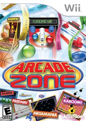 Arcade Zone box cover front